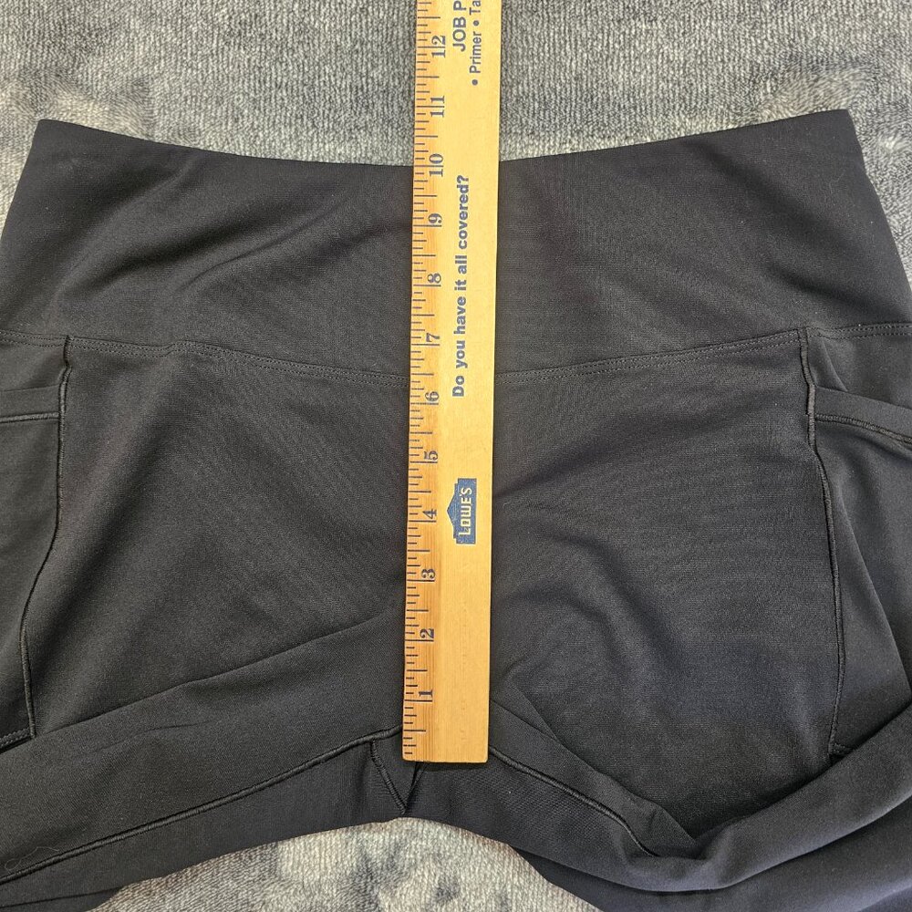 mountain hardwear Womens Medium mountain Stretch Capri leggings black 1961041 - Picture 12 of 12